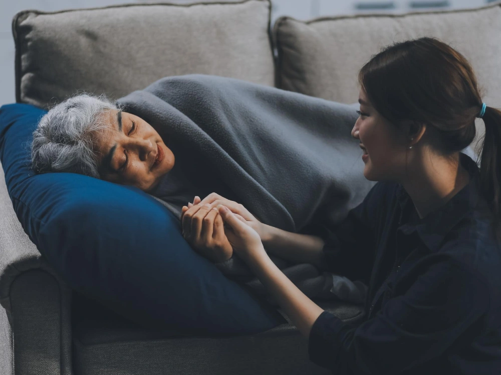 Thrive On Care nurses assist with 24-hour care for patients recovering at home.