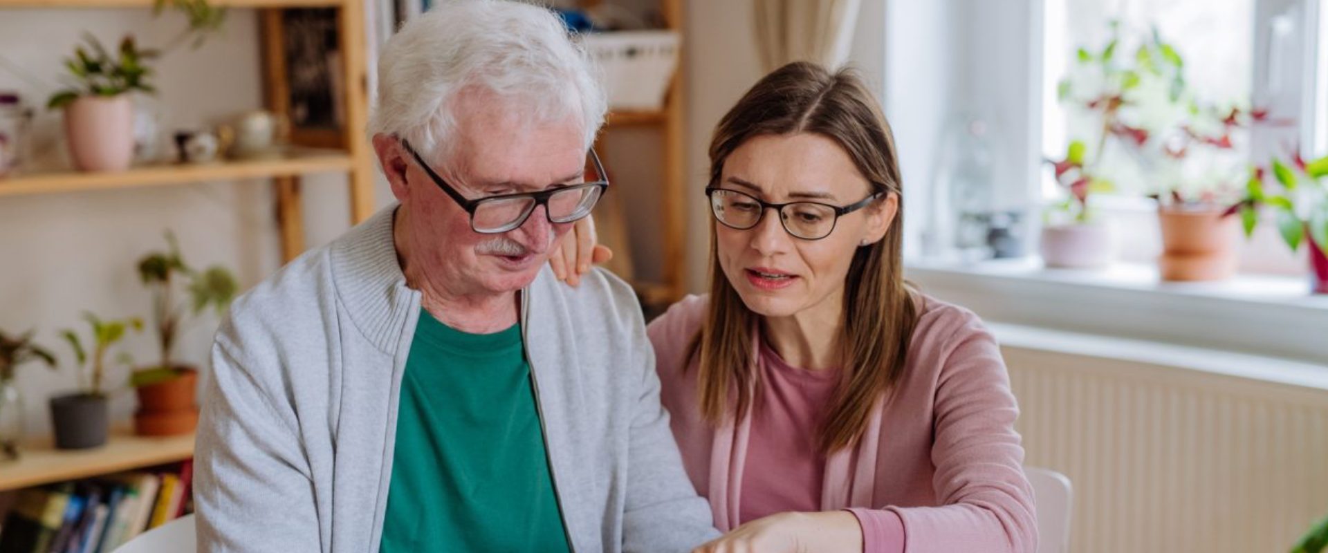 Companion care from Thrive On Care includes sitting in a quiet room together.