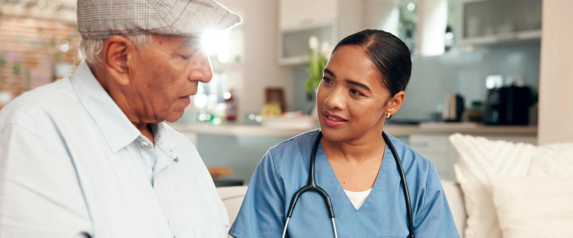 Thrive On Care supports patients and family in a hospital room with care continuity.